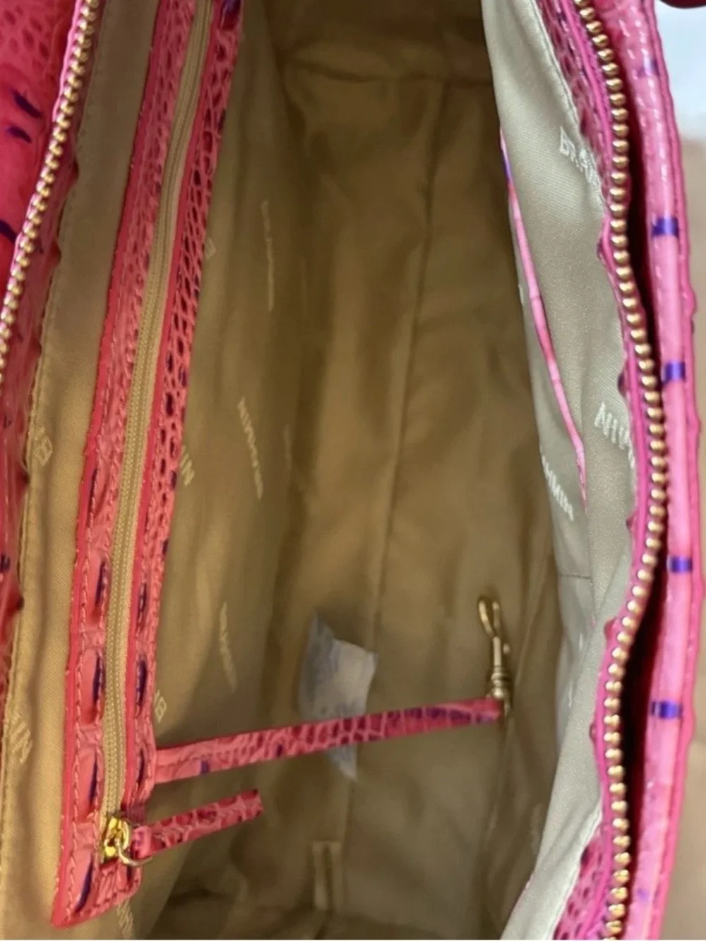 Brahmin Josette Plox Pink Melbourne Bag